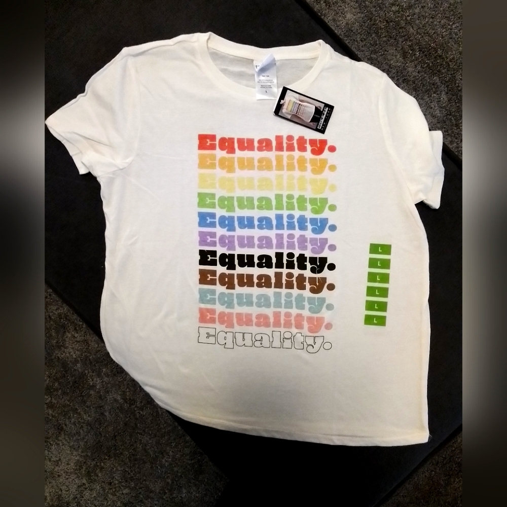 White T-Shirt " Equality"